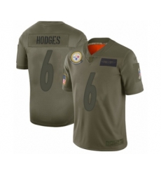 Youth Pittsburgh Steelers #6 Devlin Hodges Limited Camo 2019 Salute to Service Football Jersey