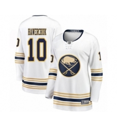 Women's Buffalo Sabres #10 Henri Jokiharju Authentic White 2018 Winter Classic Hockey Jersey