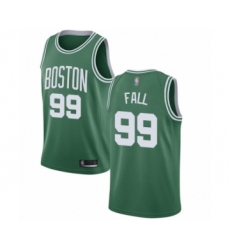 Youth Boston Celtics #99 Tacko Fall Swingman Green(White No.) Road Basketball Jersey - Icon Edition