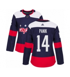 Women's Washington Capitals #14 Richard Panik Authentic Navy Blue 2018 Stadium Series Hockey Jersey