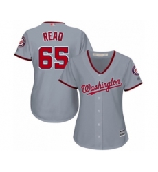Women's Washington Nationals #65 Raudy Read Authentic Navy Blue Alternate 2 Cool Base Baseball Player Jersey