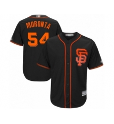 Youth San Francisco Giants #54 Reyes Moronta Authentic Black Alternate Cool Base Baseball Player Jersey