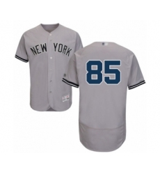 Men's New York Yankees #85 Luis Cessa Grey Road Flex Base Authentic Collection Baseball Player Jersey