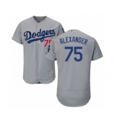 Men's Los Angeles Dodgers #77 Dennis Santana Authentic White 2016 Father's Day Fashion Flex Base Baseball Player Jersey