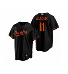 Youth Baltimore Orioles #11 Jose Iglesias Nike Black Replica Alternate Jersey