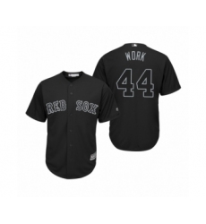 Women's Boston Red Sox #44 Brandon Workman Work Black 2019 Players Weekend Replica Jersey