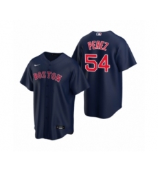 Men's Boston Red Sox #54 Martin Perez Nike Navy Replica Alternate Jersey
