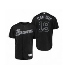 Men's Atlanta Braves #19 Shane Greene Team Jake Black 2019 Players Weekend Authentic Jersey