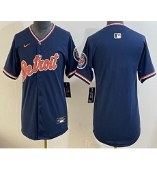 Youth Detroit Tigers Blank Black Stadium Jersey