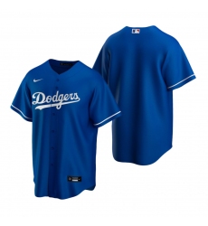 Men's Nike Los Angeles Dodgers Blank Royal Alternate Stitched Baseball Jersey