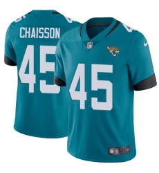 Youth Jacksonville Jaguars #45 K'Lavon Chaisson Teal Green Alternate Stitched NFL Vapor Untouchable Limited Jersey