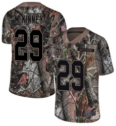 Youth New York Giants #29 Xavier McKinney Camo Stitched Limited Rush Realtree Jersey