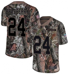 Nike New York Giants #24 James Bradberry Camo Men's Stitched NFL Limited Rush Realtree Jersey