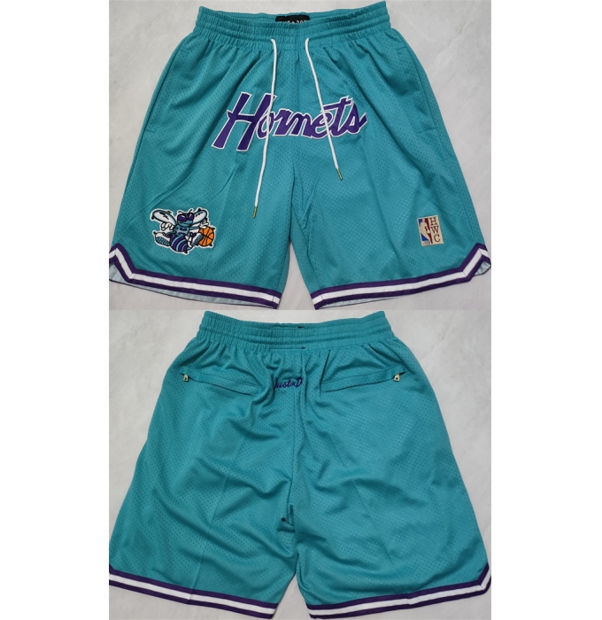 Men's Charlotte Hornets Teal Shorts