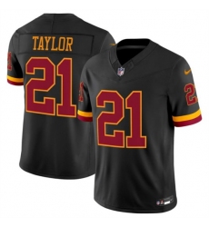 Men's Washington Commanders #21 Sean Taylor Black 2026 F.U.S.E. Hail Raiser Alternate Vapor Limited Stitched Football Jersey