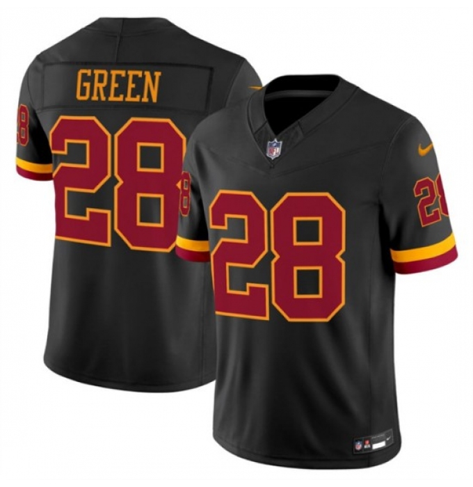 Men's Washington Commanders #28 Darrell Green Black 2026 F.U.S.E. Hail Raiser Alternate Vapor Limited Stitched Football Jersey