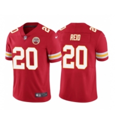 Men's Kansas City Chiefs #20 Justin Reid Red Vapor Limited Football Jersey