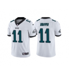 Youth Philadelphia Eagles #11 A. J. Brown White Vapor Untouchable Limited Stitched Football Jersey