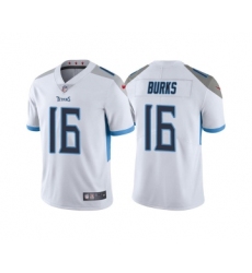 Men's Tennessee Titans #16 Treylon Burks White Vapor Untouchable Stitched Jersey