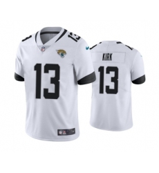 Men's Jacksonville Jaguars #13 Christian Kirk White Vapor Untouchable Limited Stitched Jersey