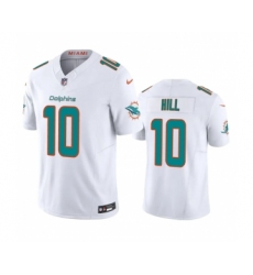 Men's Miami Dolphins #10 Tyreek Hill White 2023 F.U.S.E Vapor Limited Stitched Football Jersey