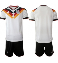 Men's Germany Blank National Team FIFA x World Cup 2026 Home White On Field Jersey