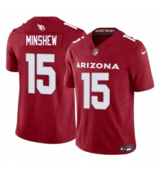 Men's Arizona Cardinals #15 Gardner Minshew Red 2026 F.U.S.E. Vapor Untouchable Limited Football Stitched Jersey