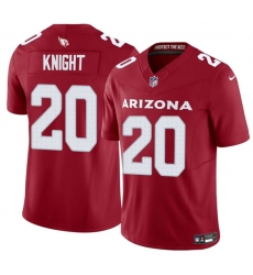 Men's Arizona Cardinals #20 Bam Knight Red 2025 F.U.S.E. Vapor Untouchable Limited Football Stitched Jersey