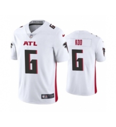 Men's Atlanta Falcons #6 Younghoe Koo New White Vapor Untouchable Limited Stitched Jersey