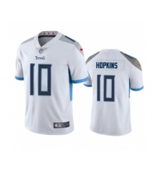 Men's Nike Tennessee Titans #10 DeAndre Hopkins White Vapor Untouchable Stitched Jersey