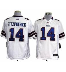 Men's Nike Buffalo Bills #14 Ryan Fitzpatrick White Vapor Untouchable Limited Stitched Jersey
