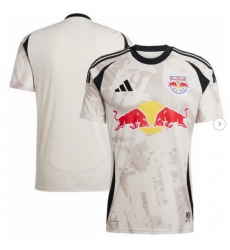 Men's New York Red Bulls adidas Tan 2025 Stone Replica Jersey
