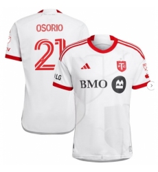 Men's Toronto FC Jonathan Osorio adidas White 2024 GTA Kit Authentic Player Jersey