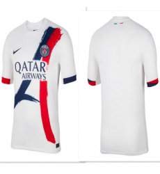 Men's Nike Paris Saint-Germain White Away 2025-2026 Shirt