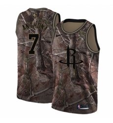 Men's Nike Houston Rockets #7 Carmelo Anthony Swingman Camo Realtree Collection NBA Jersey