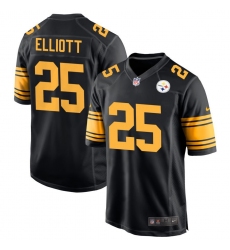 Men's Pittsburgh Steelers ＃25 DeShon Elliott Black Color Rush Vapor Untouchable Limited Stitched Jersey