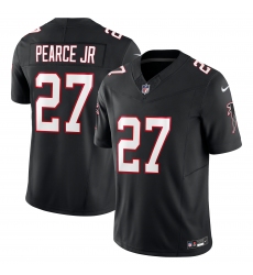 Men's Atlanta Falcons #27 James Pearce Jr Black Alternate Vapor F.U.S.E Limited Stitched Jersey