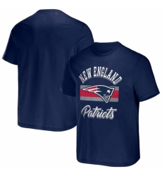 Men's New England Patriots Navy X Darius Rucker Collection Stripe T Shirt