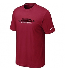 Nike Arizona Cardinals Sideline Legend Authentic Font Dri-FIT NFL T-Shirt Red