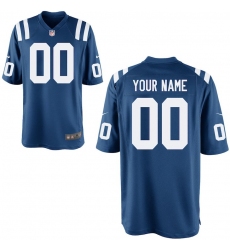 Men's Indianapolis Colts Nike Royal Custom Game Jersey