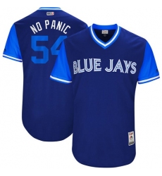 Men's Majestic Toronto Blue Jays #54 Roberto Osuna 