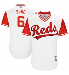 Men's Majestic Cincinnati Reds #6 Billy Hamilton 