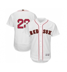 Men's Boston Red Sox #23 Blake Swihart White 2019 Gold Program Flex Base Authentic Collection Baseball Jersey