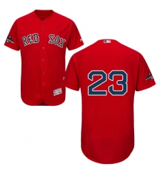 Men's Majestic Boston Red Sox #23 Blake Swihart Red Alternate Flex Base Authentic Collection 2018 World Series Champions MLB Jersey