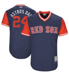 Men's Majestic Boston Red Sox #24 David Price 