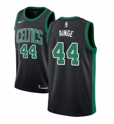 Women's Adidas Boston Celtics #44 Danny Ainge Swingman Black NBA Jersey - Statement Edition