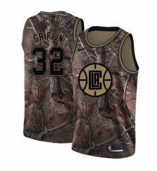 Men's Nike Los Angeles Clippers #32 Blake Griffin Swingman Camo Realtree Collection NBA Jersey