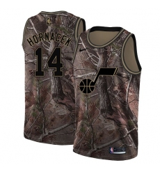 Youth Nike Utah Jazz #14 Jeff Hornacek Swingman Camo Realtree Collection NBA Jersey