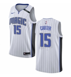 Men's Nike Orlando Magic #15 Vince Carter Swingman NBA Jersey - Association Edition