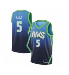 Youth Dallas Mavericks #5 Jason Kidd Swingman Blue Basketball Jersey - 2019 20 City Edition